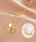 Love Heart Magnetic Pendant Chain Necklace