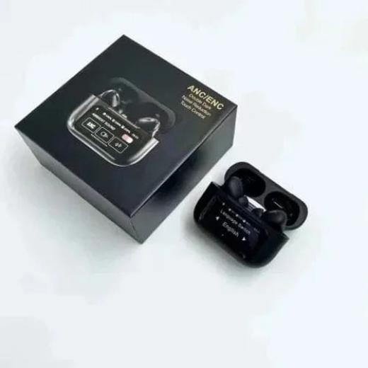 ANC Earbuds Touch Screen Display ( Black )