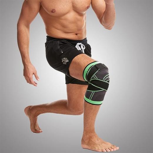 UNBIT Knee Braces， Kneelet Sports Knee Pads Cycling Man Adjustable Women Compression Elastic Knee Support Fitness Equipment Protective