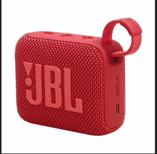 BL GO 4 Red Portable Bluetooth Speaker #JBLGO4