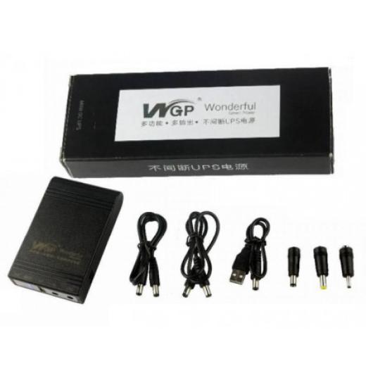 WGP mini UPS input 12v output 5/9/12V (10400mAh)