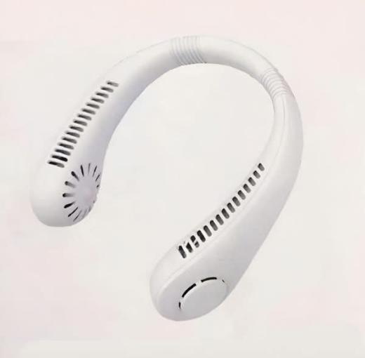 USB Rechargeable Portable Mini Bladeless Neck Fan Neck Cooler
