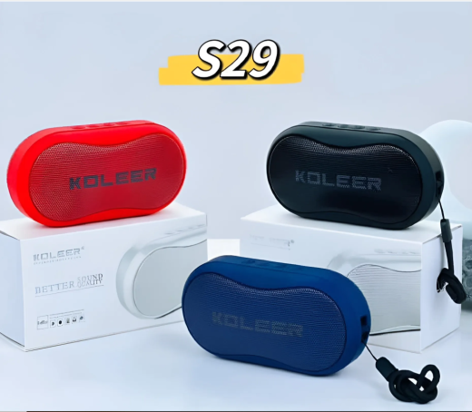 KOLEER S29 Bluetooth, USB, SD Card & FM Radio Supported Wireless Speaker