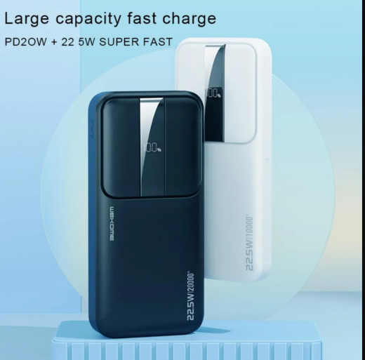WEKOME WP-301 Gonen Series 10000mAh LED Display Fast Charging Power Bank