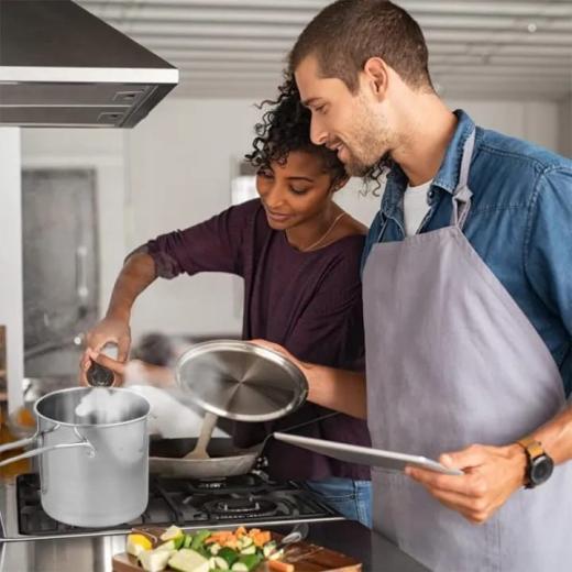 304 Stainless Steel Deep Frying Pot Kitchen Fryer Tempura Fryer Pan Fry Kitchen Pot Chicken Fried Frying Pans Cooking Tools