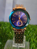 New style fashionable women's watch female student steel band niche temperament leisure sports life waterproof quartz watch