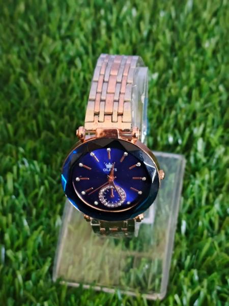 New style fashionable women's watch female student steel band niche temperament leisure sports life waterproof quartz watch