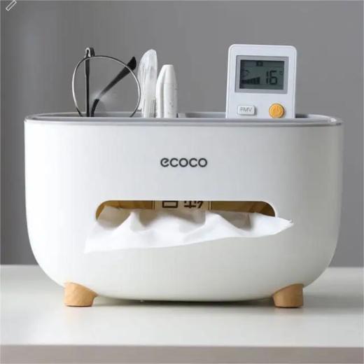 Ecoco Multifunctional Tissue Box Organize