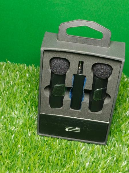 K35 Dual Wireless Microphone 3.5mm Supported for Camera, Sound card, Smartphone