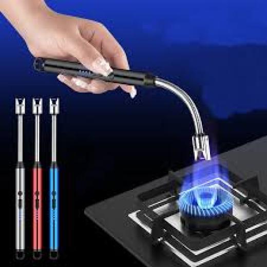 Long Candle Kitchen Electric Usb Lighter Bbq Rechargeable Windproff Jos Torch Electric Plasma Arc Lighter Smoking