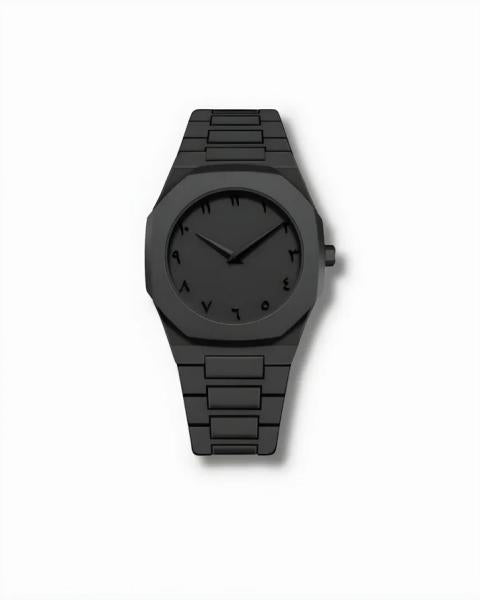 Arabic Watch – Black