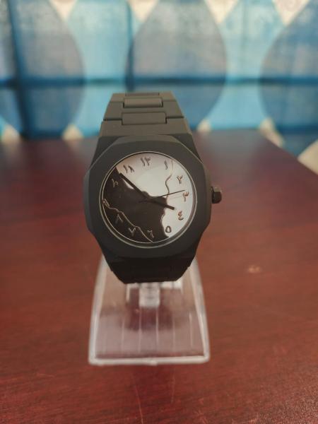 Aura watch 2025 New Arabic Aura Watch Black Modern Creative Design ( Black)