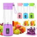380ML Portable Juicer USB Rechargeable Fruit Vegetable Smoothie Blender Multi functional Juice Cup Mini Home Mixer
