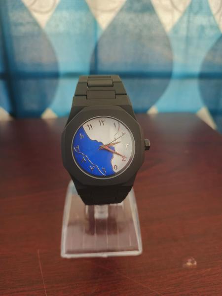 Aura watch 2025 New Arabic Aura Watch Black Modern Creative Design ( Black)