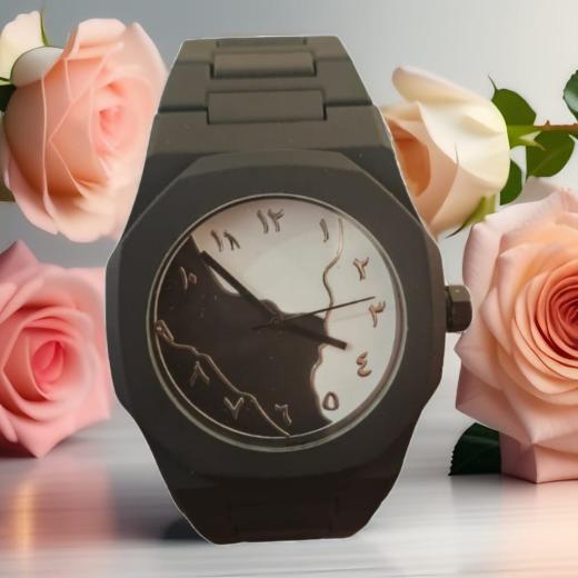 Aura watch 2025 New Arabic Aura Watch Black Modern Creative Design ( Black)