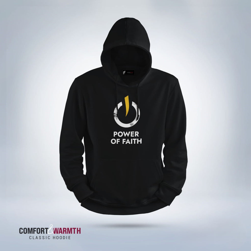 Power Of Faith  Islamic Hoodie (Black)