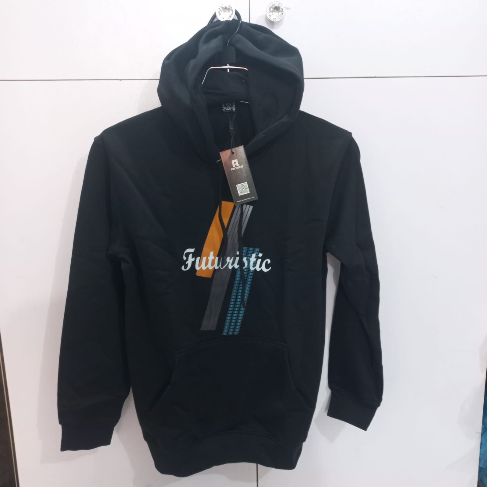 Men's Winter Hoodie (Black)