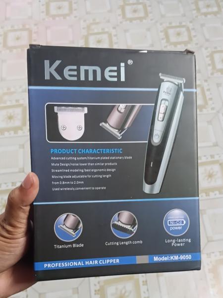Kemei KM-9050 Professional Cordless Hair Beard Shaver Trimmer Clipper for Men