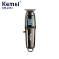 KEMEI KM-2273 Professional Men's Hair Cutting Machine Wireless Trimmer LED Display Home Haircut 1800mah Lithium Battery