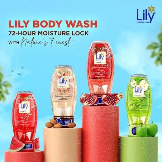 Lily Whipped Shea Body Wash 500ml
