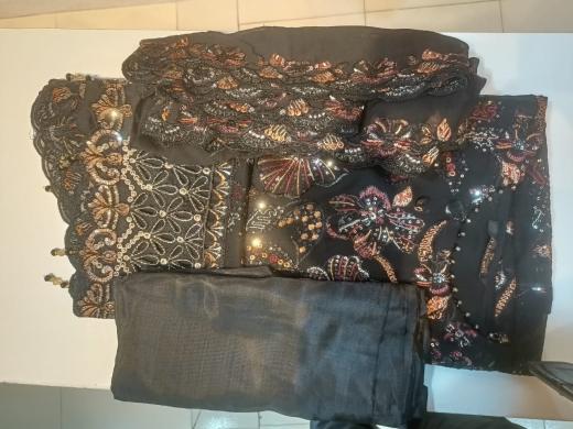 Premium Pakistani Luxury Party Wear Three-Piece Collection