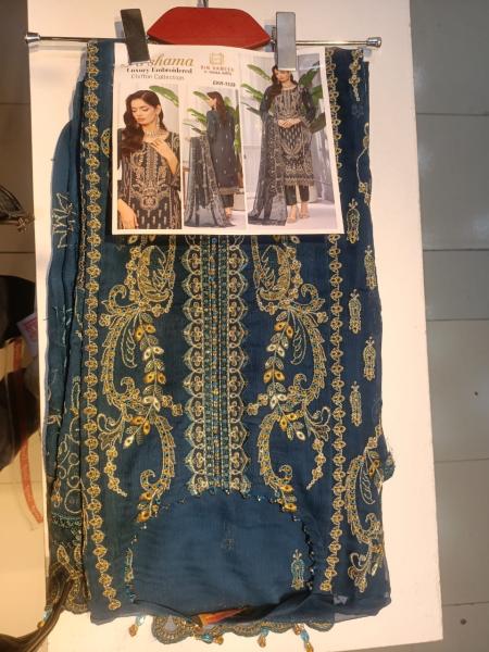 Premium Pakistani Luxury Party Wear Three-Piece Collection
