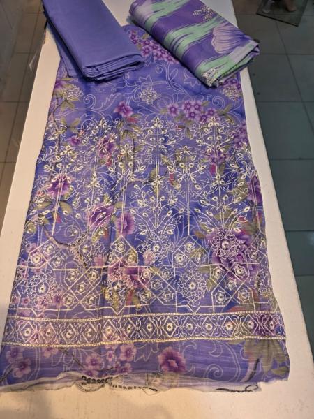 Premium Pakistani Luxury Party Wear Three-Piece Collection