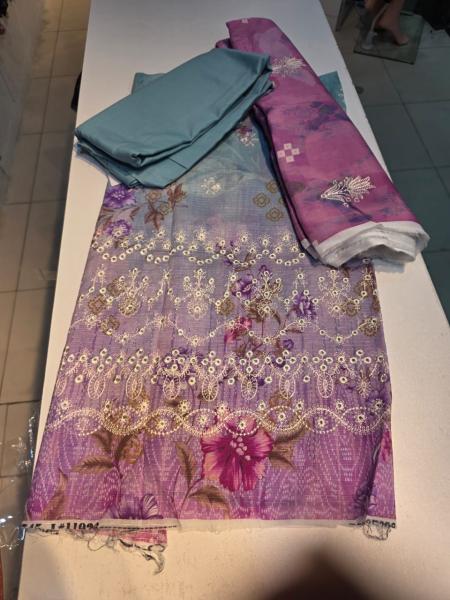 Premium Pakistani Luxury Party Wear Three-Piece Collection