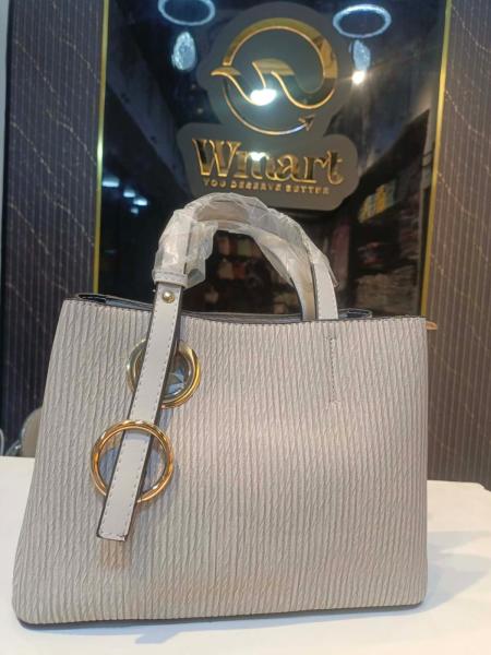 Premium Textured Elegance Lady's Handbag