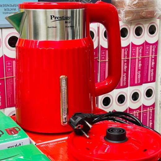 Prestige 2 Liter Electric Kettle | Fast Boil Stainless Steel (M- 3737)
