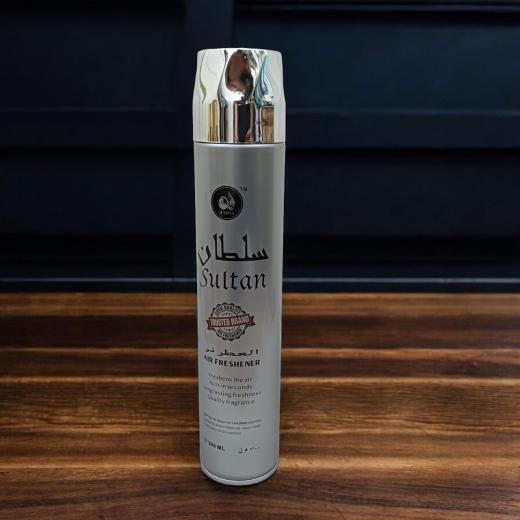 Refreshing Sultan Air Freshener - 1pcs 300ml Spray - Fresh Floral Woody Fragrance for Indoor Spaces