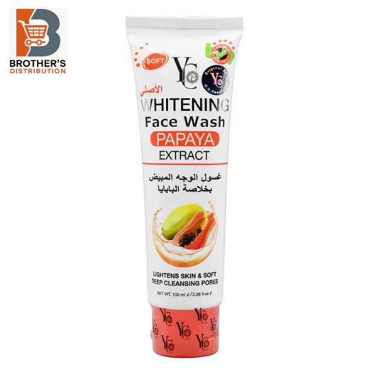 YC Papaya Extract Whitening Face Wash 100ml