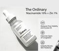 The Ordinary Niacinamide 10% + Zinc 1% Serum – 30ml