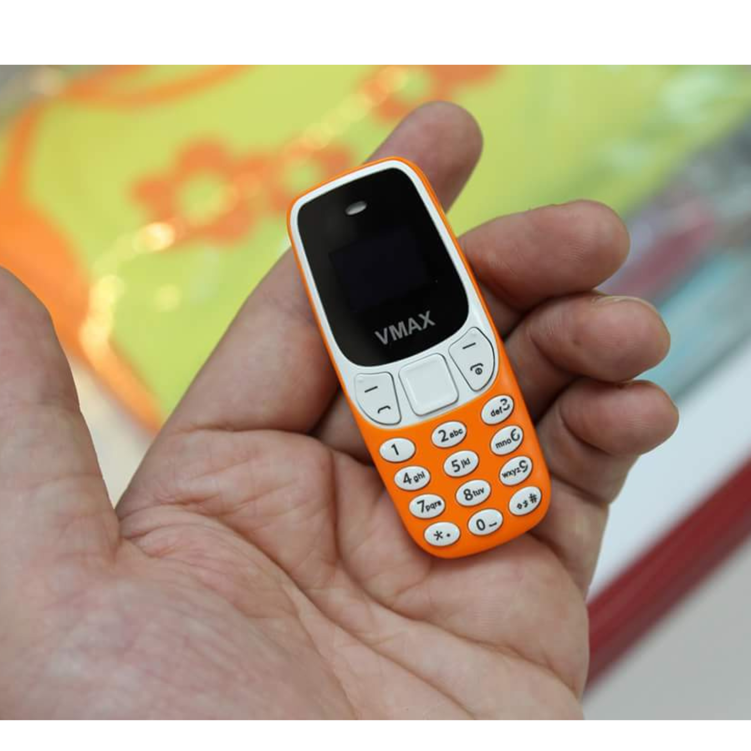 Vmax V51 Mini Phone Magic Voice(Orange)
