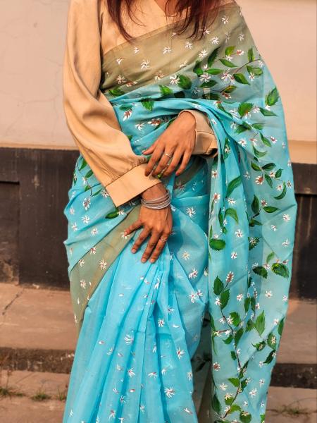 Exclusive Handloom Half Silk Saree – Dropupseller  Signature Collection