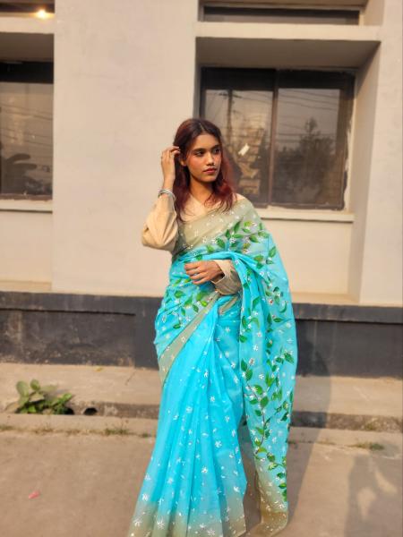 Exclusive Handloom Half Silk Saree – Dropupseller  Signature Collection