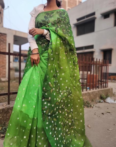 Exclusive Handloom Half Silk Saree – Dropupseller  Signature Collection