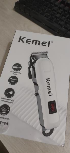 Kemei KM-809A Rechargeable Professional Electric Hair Clipper Electric Hair Trimmer , Razor Runtime: 120 min Trimmer