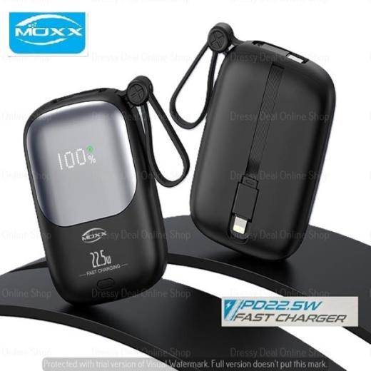 Moxx Mp-02 PD Power Bank 22.5 Watt 10000Mah with Display