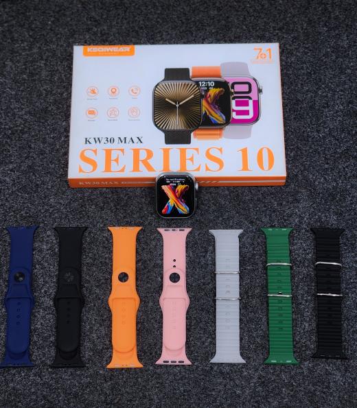 Series-10 Keqiwear KW30 Max Smartwatch 7Straps (Belt)