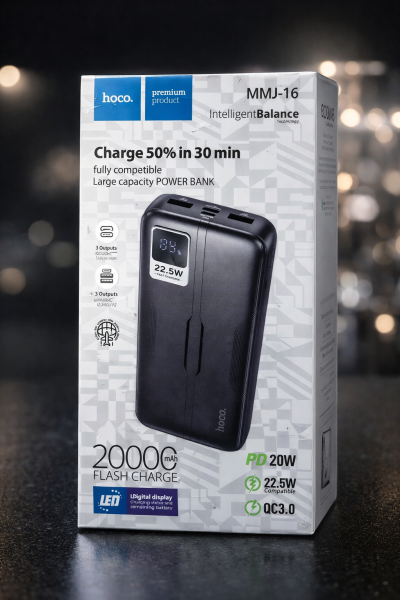 20000mAh 22.5W Super Fast Charging Power Bank