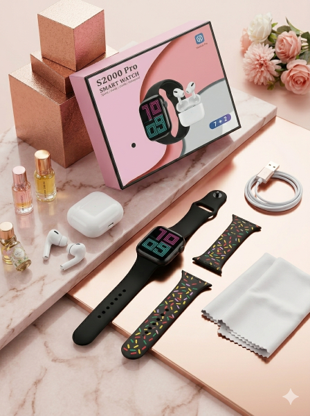 Elevate Your Everyday: The S2000 Pro Smart Watch Ultimate Gift Set