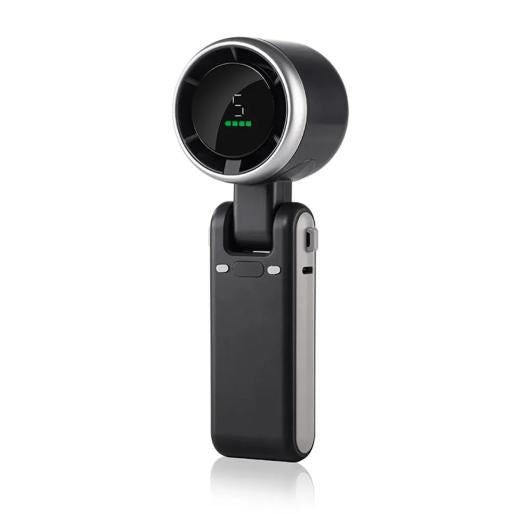 Portable Handheld Turbo Fan, 5 Gear Wind, Battery Operated, Up to 12 Working Hours, Hand Fan with Air Turbo Tech