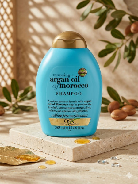 OGX Renewing + Argan Oil of Morocco Shampoo – চুলের হারানো উজ্জ্বলতা ফিরে পান