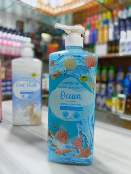 Watsons Love My Skin Ocean Scented Cream Body Wash – সমুদ্রের সতেজতায় সারাদিন প্রাণবন্ত