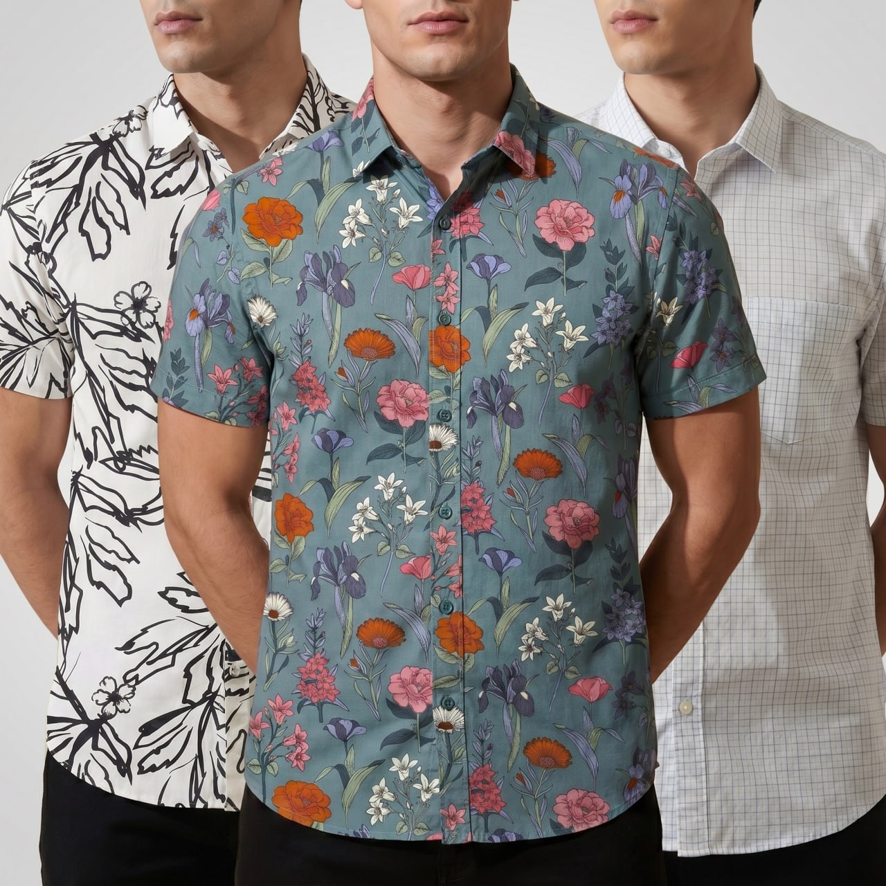 Premium Formal Half Sleeve Printed Shirt