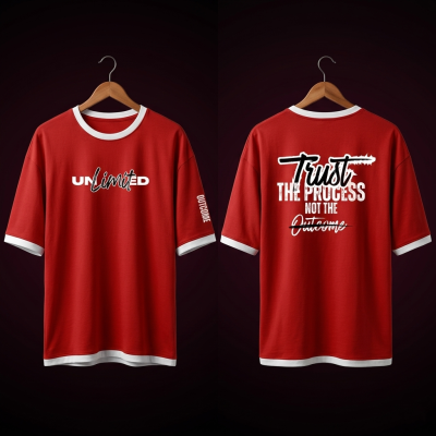 Premium Streetwear Drop Shoulder T-shirt for Men