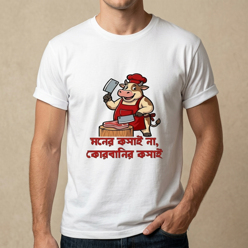 T-Shirt (Moner koshai na ek diner koshai) for EID Special
