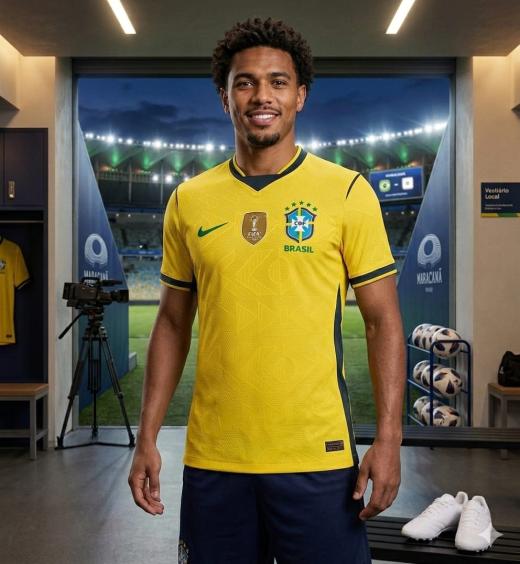 Brazil National Team Home Jersey