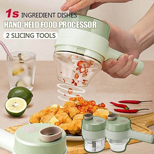 4 In 1 Handheld Electric Handheld Cooking Hammer Food Chopper